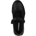 Skechers Velocity Pouty Leather Girls's Black Shoes