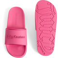 Juicy Couture Embossed PVC Women's Pink Glow Slides