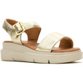 Hush Puppies Uplift Leather Women's Champagne Sandals
