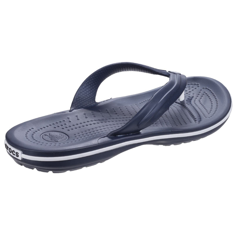 Crocs Crocband Flip Croslite Rubber Navy Sandals