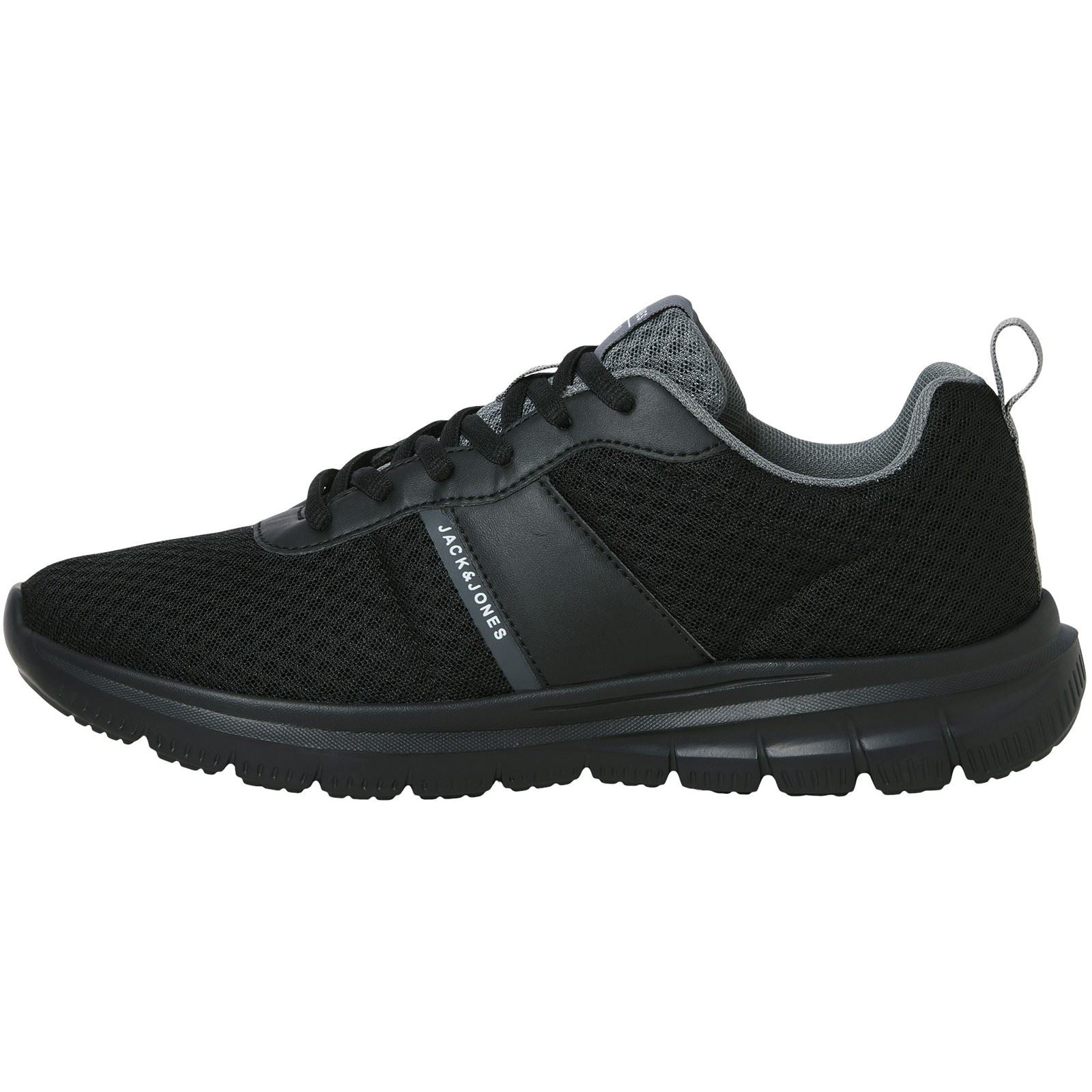Jack & Jones Taylor Mesh Polyurethane Men's Black Standard Trainers