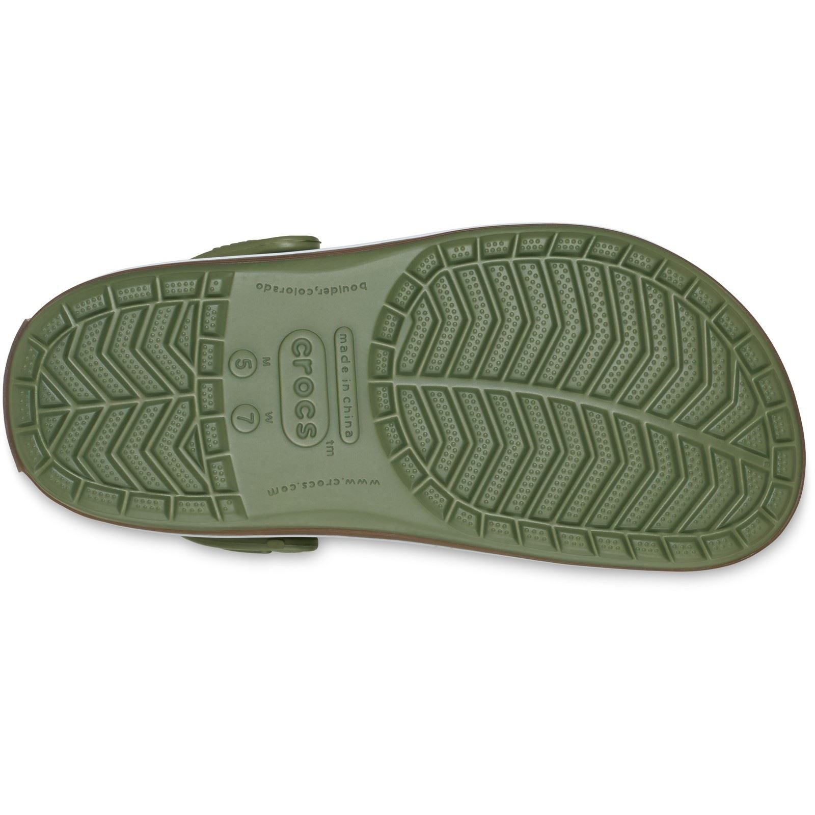 Crocs Crocband Gum Thermoplastic Men's Cargo Clogs