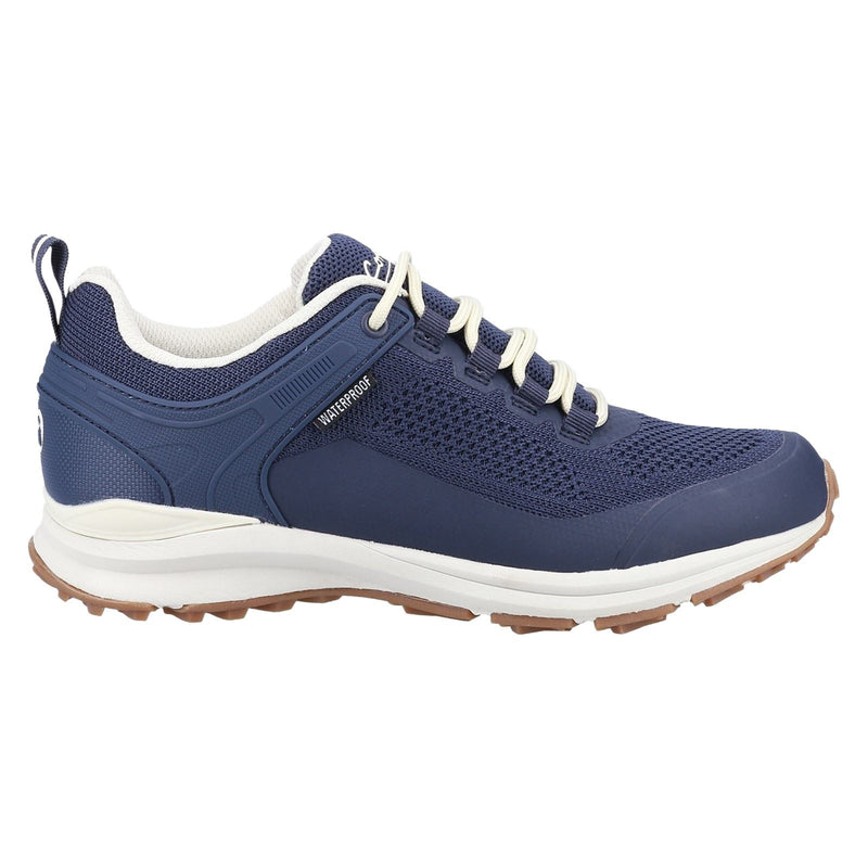 Cotswold Compton Recycled Plastic+Synthetic Pu Women's Navy Trainers