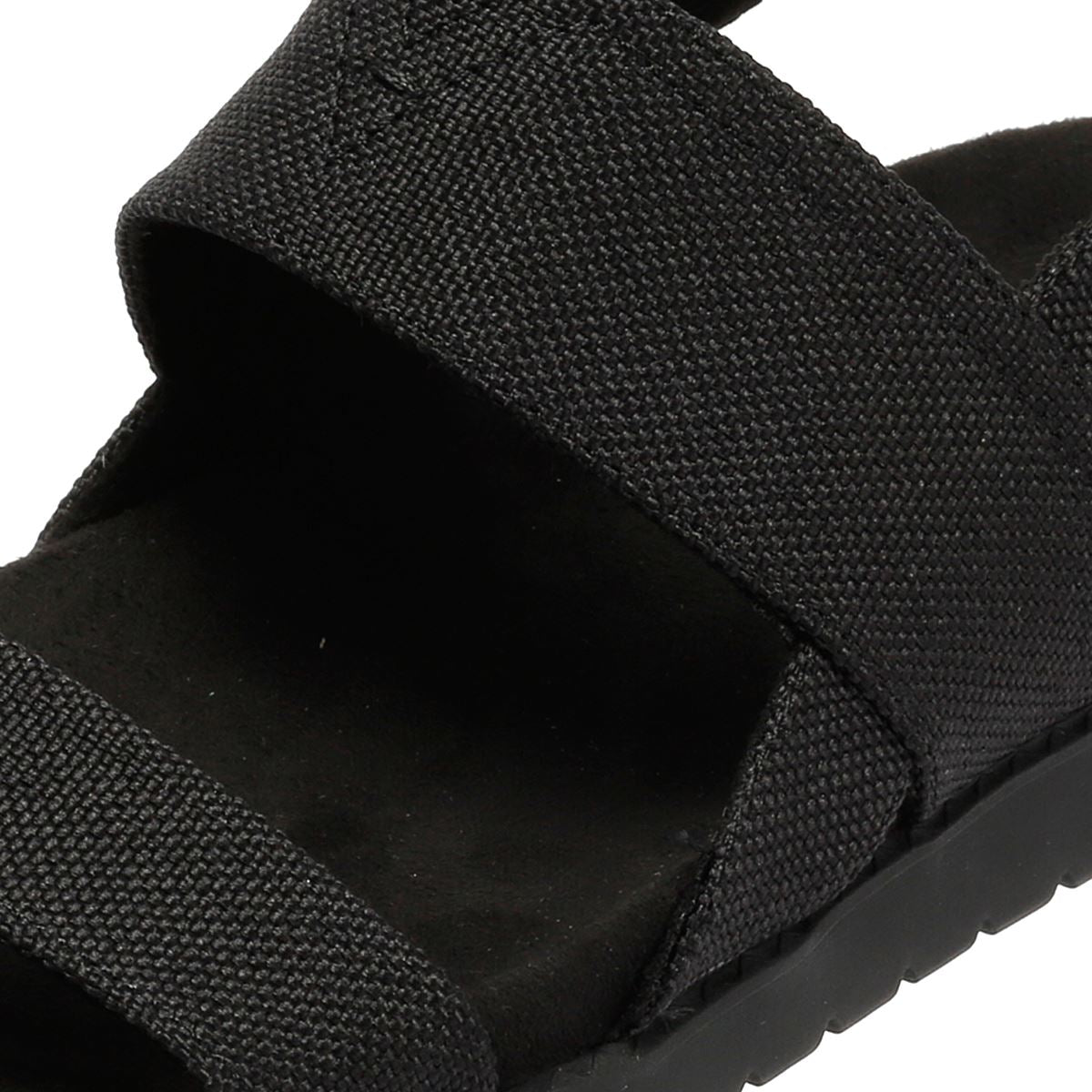 TOMS Marin Slingback Canvas Women's Black Sandals