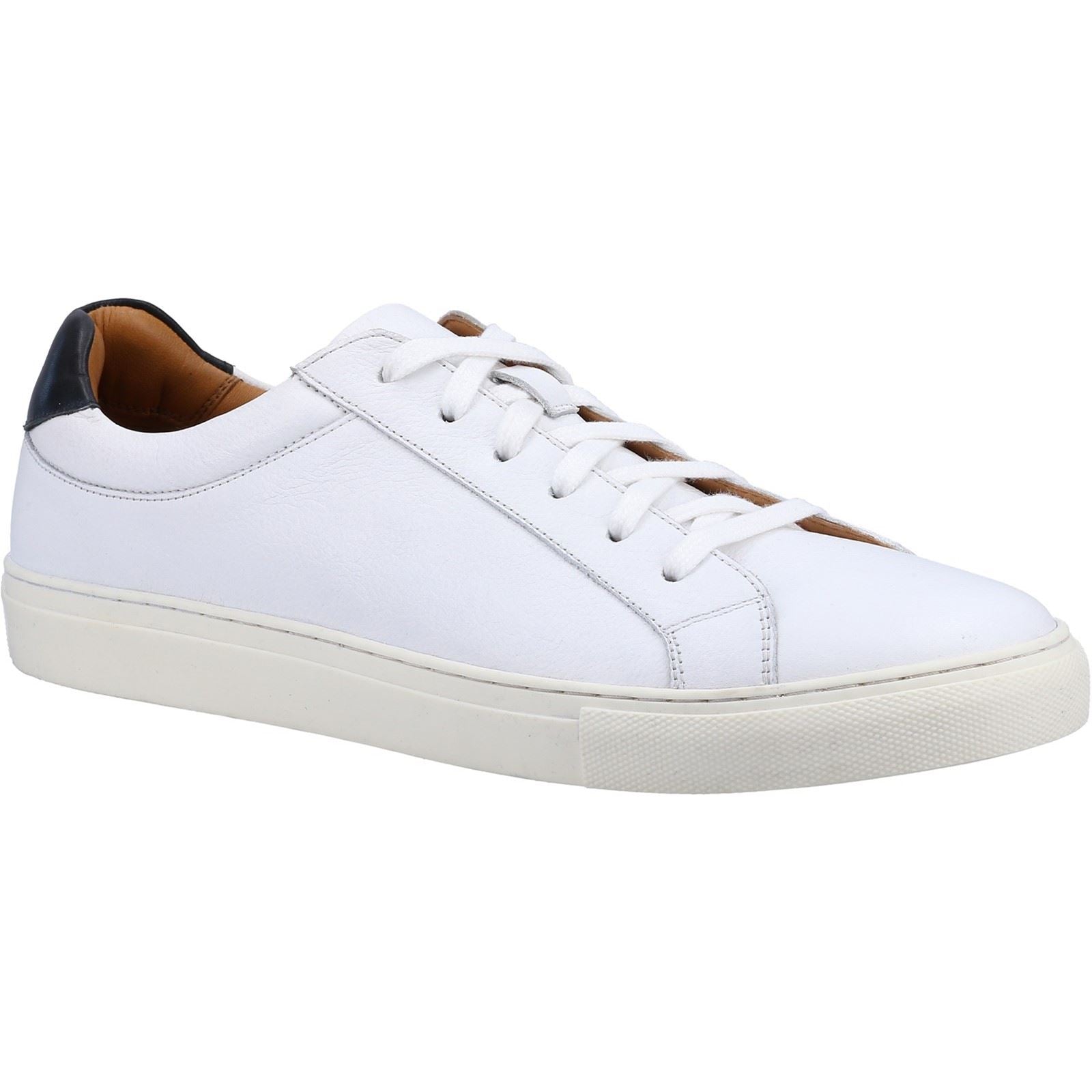 Hush Puppies Colton Leather Men's White Sneakers