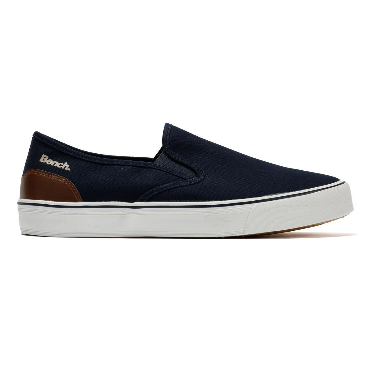 Bench Dalton Canvas Slip On Men's Navy Sneakers