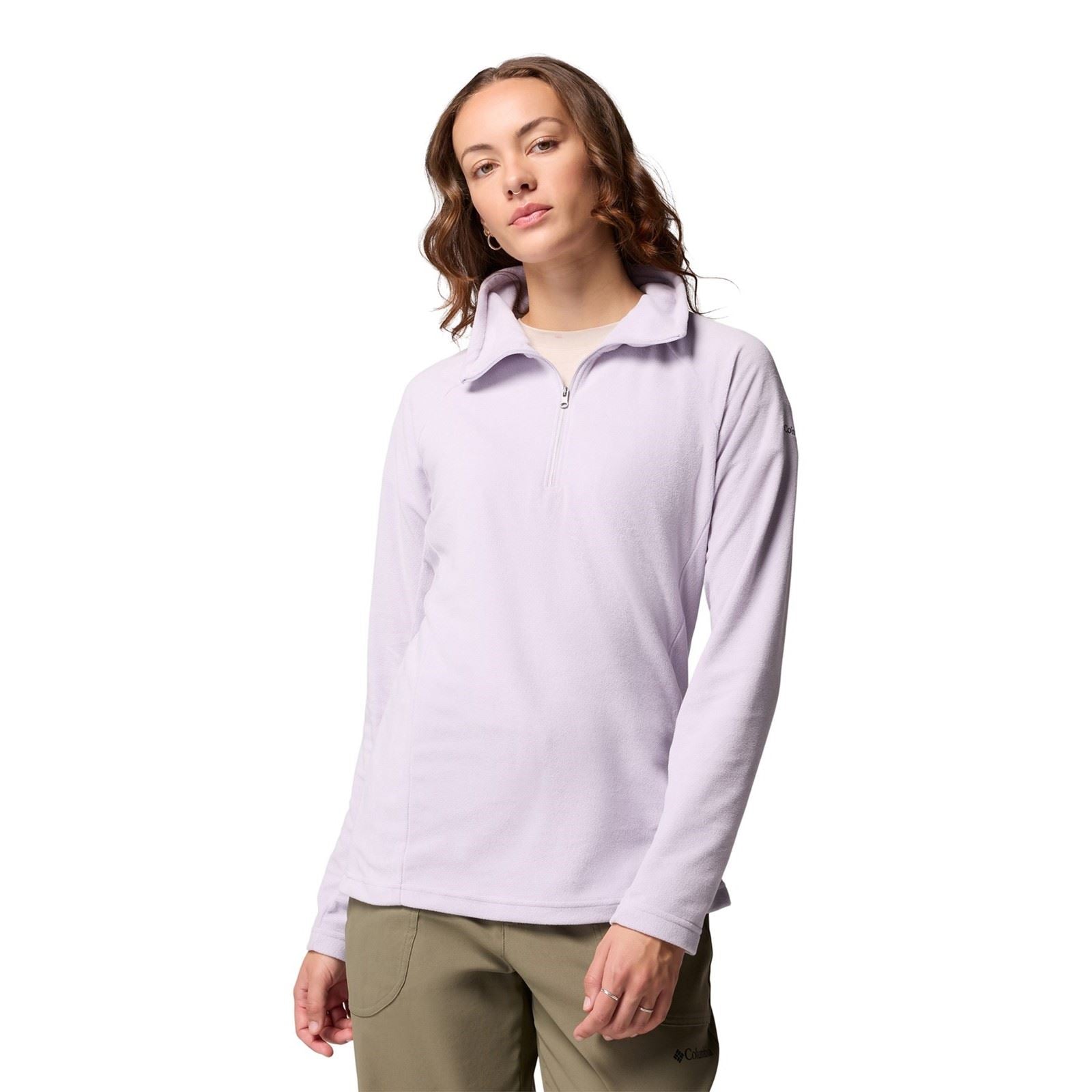 Columbia Glacial IV 1/2 Zip Women's Purple Fleece Jackets