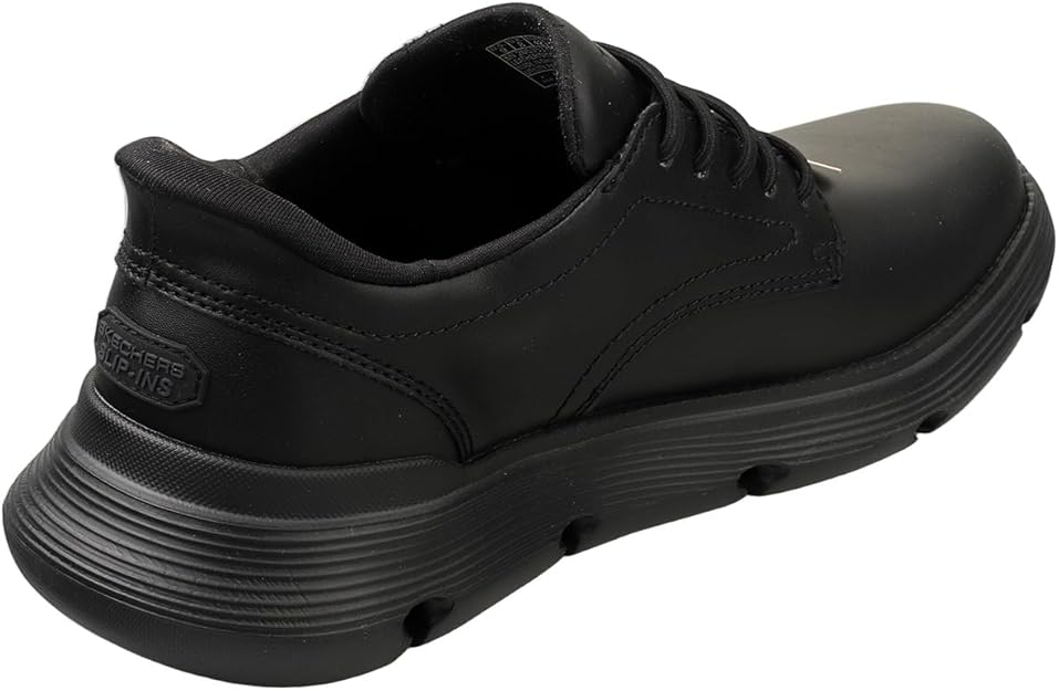 Skechers Garza Duran Leather Men's Black Sneakers