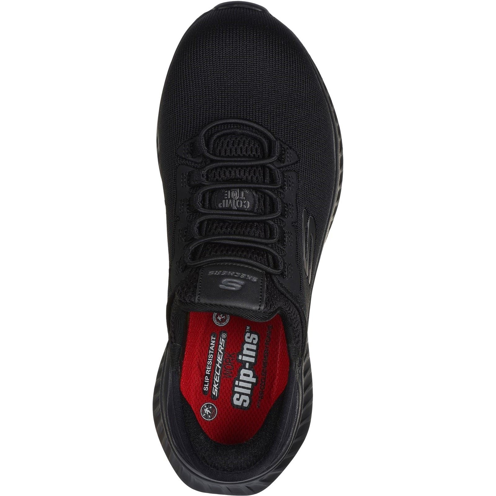 Skechers Workwear Tilido Ombray Mesh Women's Black Safety Sneakers