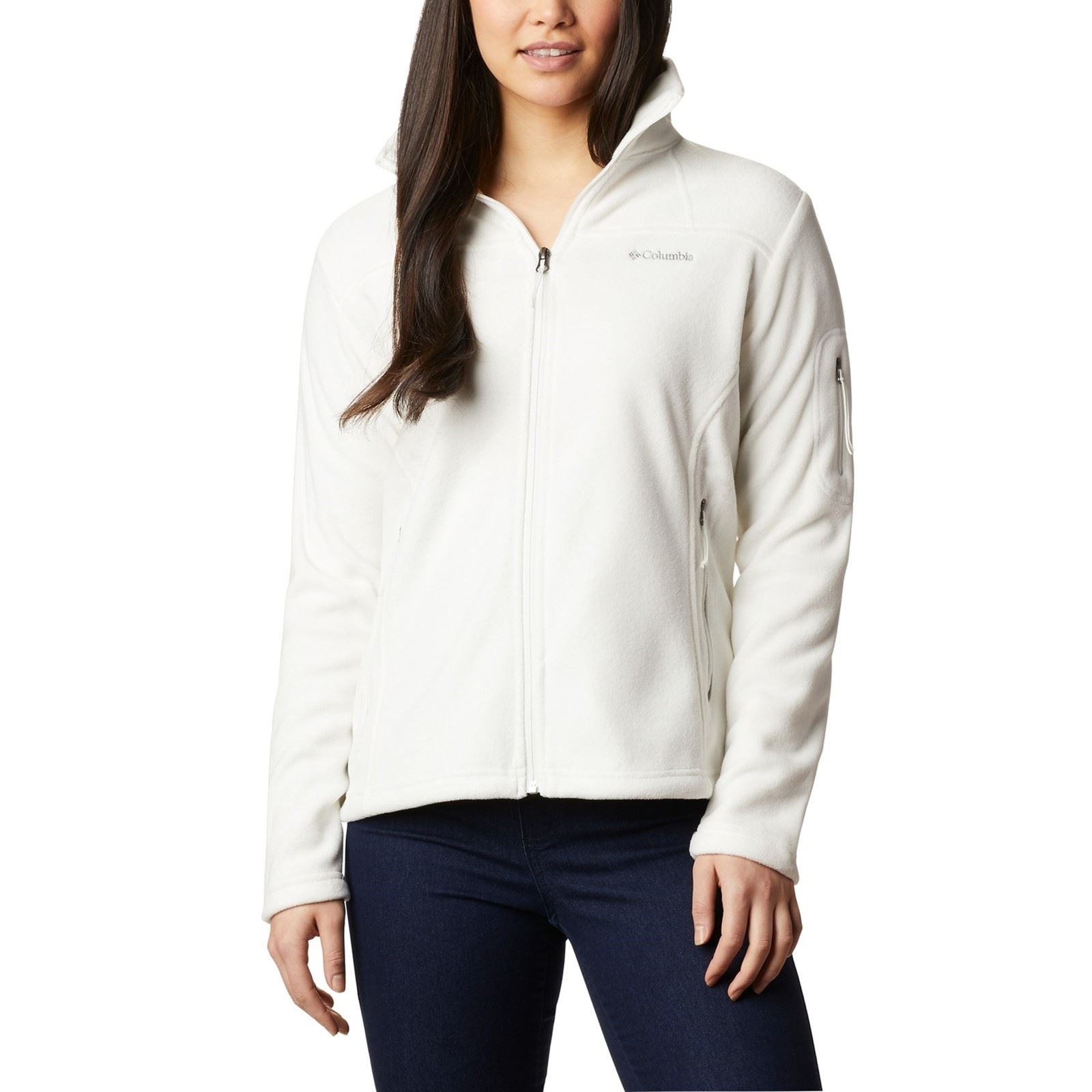Columbia Fast Trek II Jacket Women's White Fleece Jackets