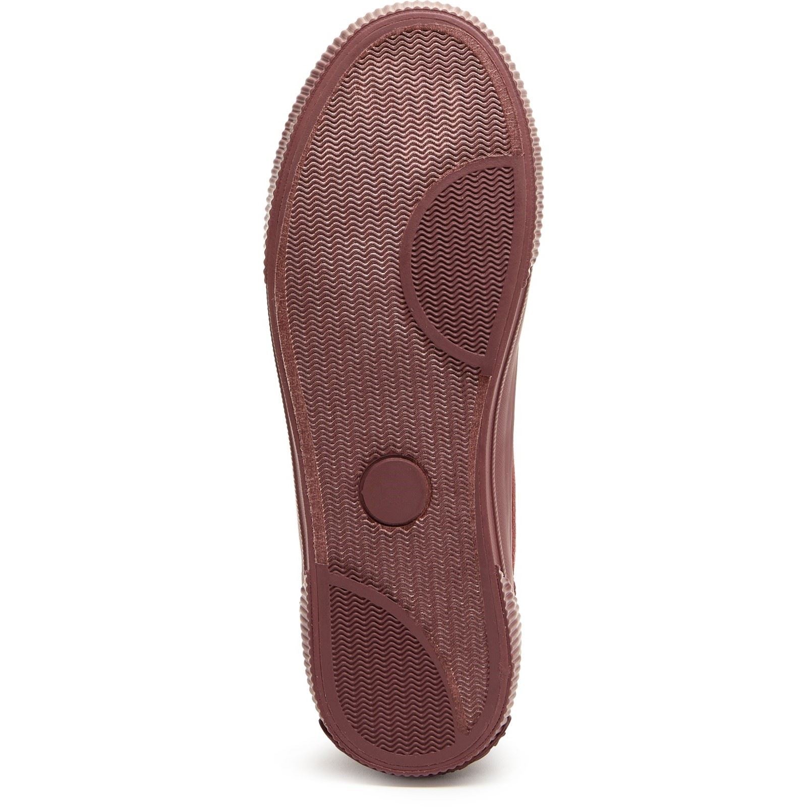 Rocket Dog Cheery Hi Corduroy Women's Burgundy Trainers