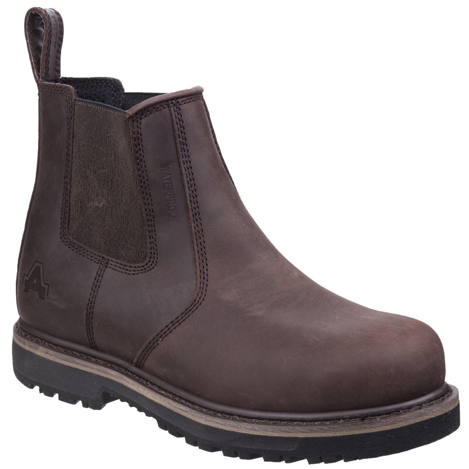 Amblers Safety AS231 Leather Brown Safety Boots