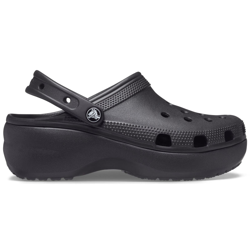 Crocs Classic Platform Thermoplastic Women's Black Clogs