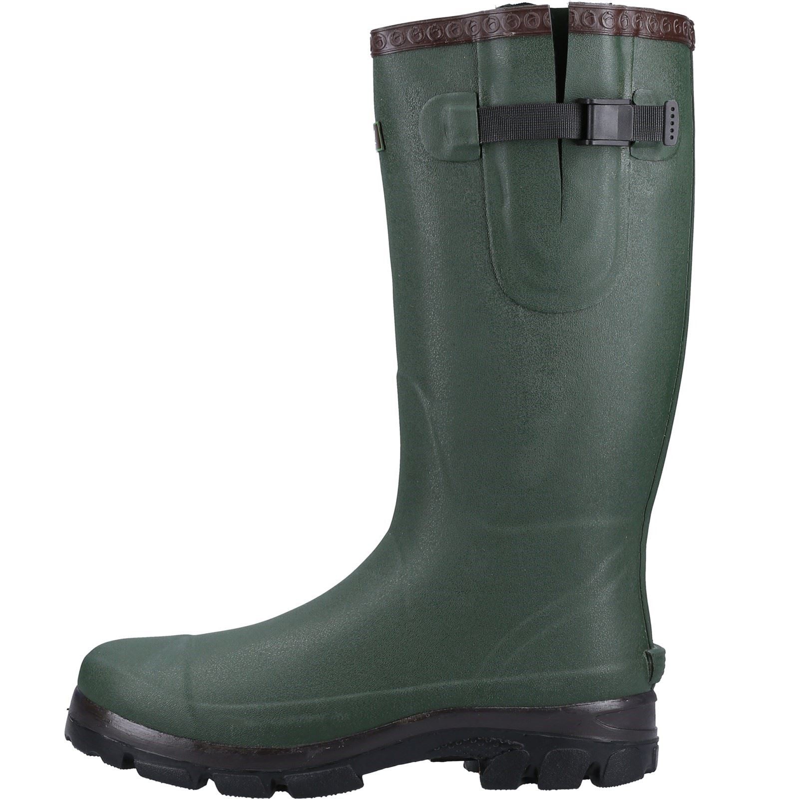 Cotswold Grange Synthetic Green Wellington Boots