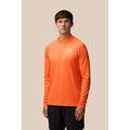 Castore Adapt Training 1/4 Zip Top Polyester Men's Orange Activewear T-Shirts
