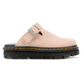 Dr. Martens Zebzag EH Suede Women's Powder Pink Mules