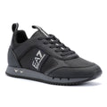 EA7 Black&White Carbon Men's Black Sneakers