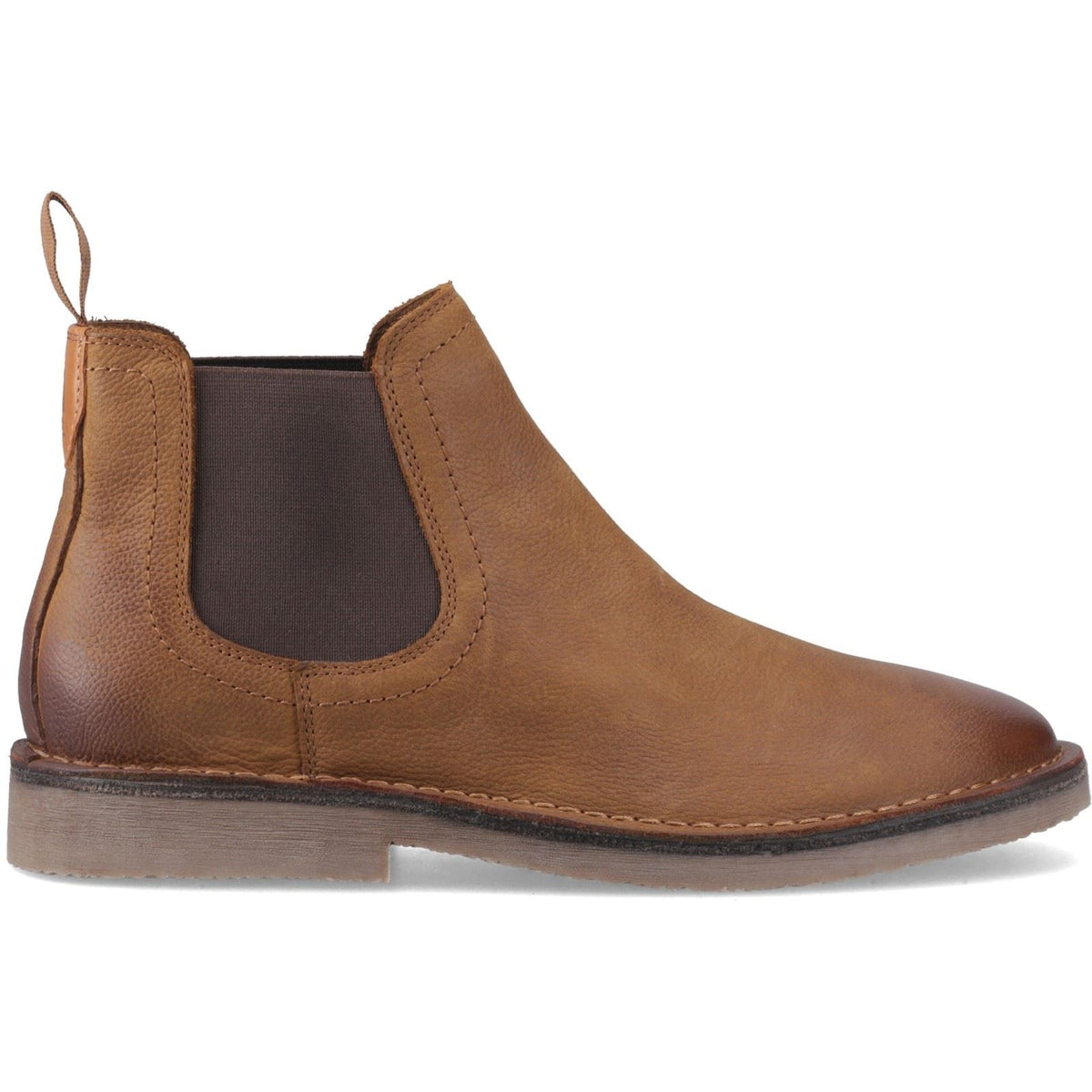 Hush Puppies Shaun Leather Men's Tobacco Boots
