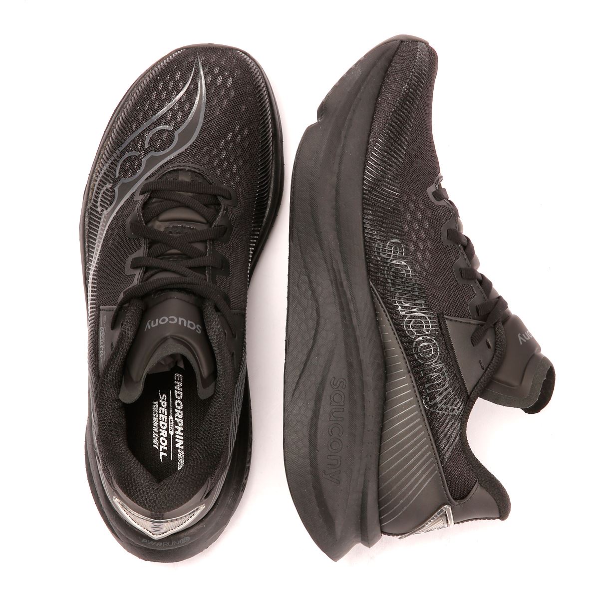 Saucony Endorphin Azura Men's Triple Black Sneakers