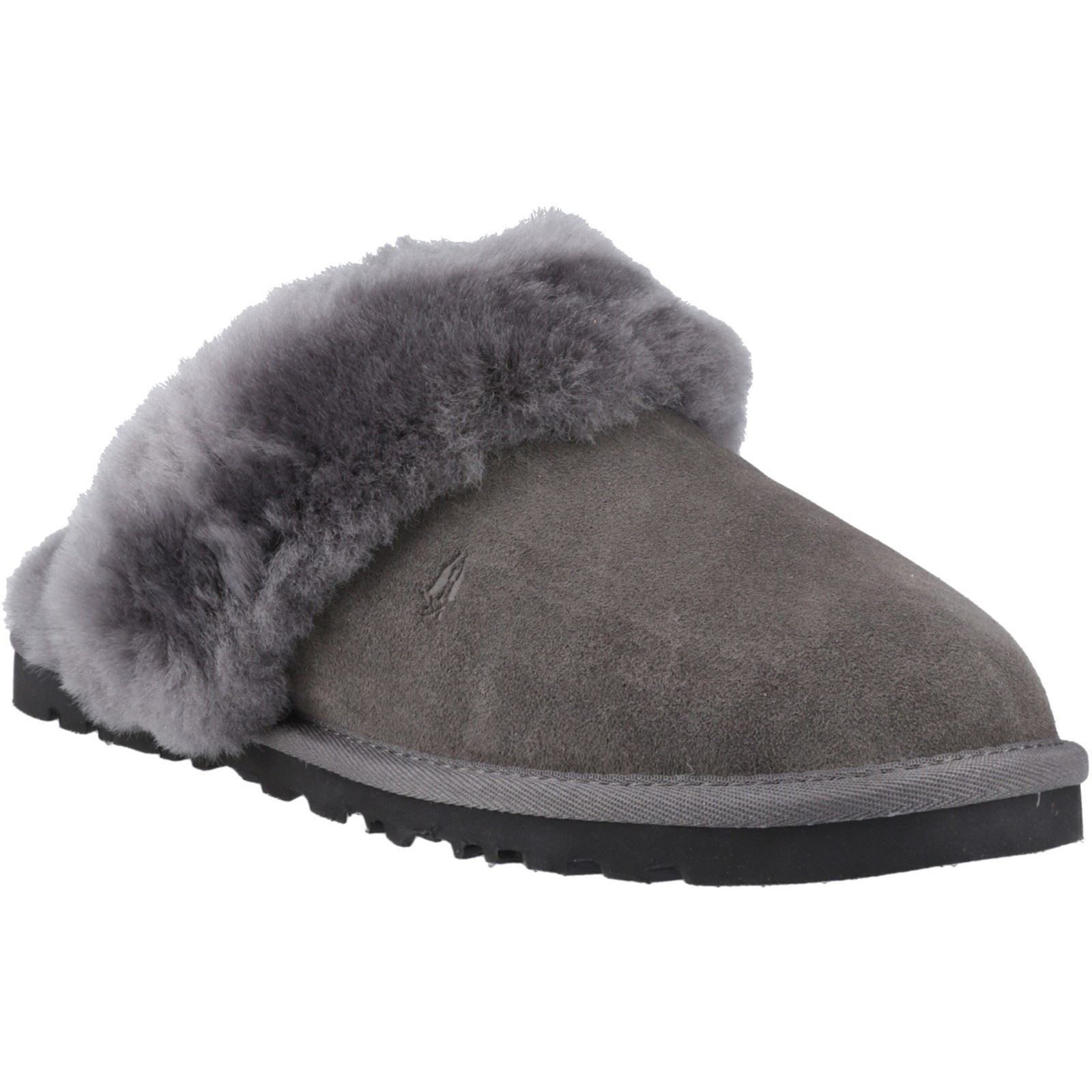 Hush Puppies Samantha Suede Women's Grey Slippers
