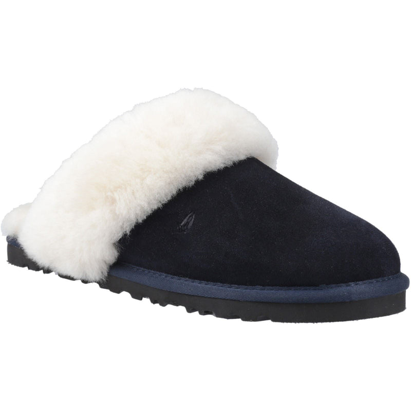Hush Puppies Samantha Suede Women's Navy Slippers