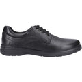 Hush Puppies Marco Leather Men's Black Lace-Up Shoes