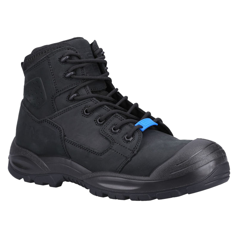 Hard Yakka Legend Leather Black Safety Boots