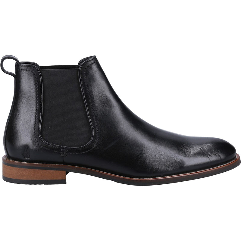 Hush Puppies Diego Chelsea Leather Men's Black Boots