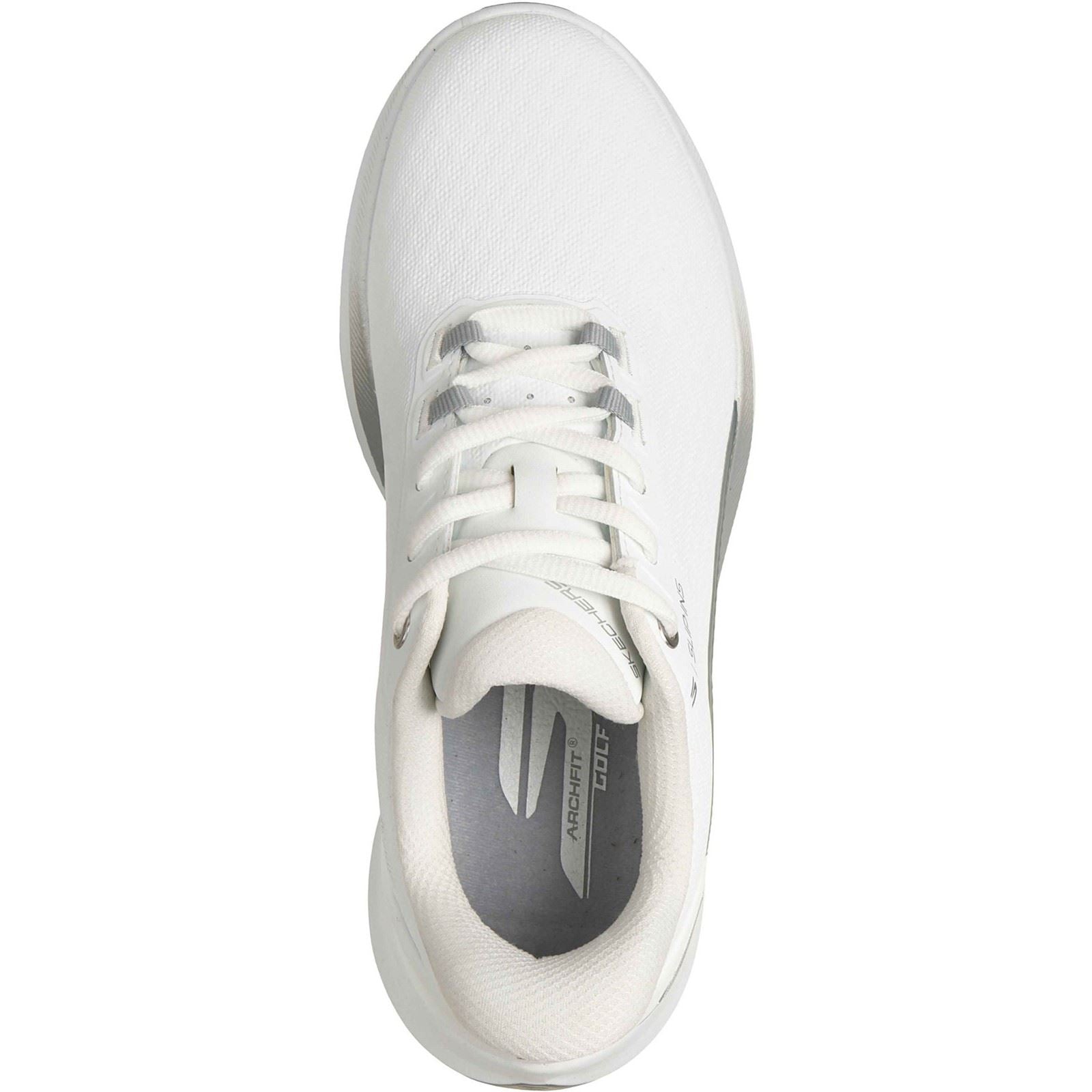 Skechers Skechers Pure Slip Ins Women's White/Silver Golf Shoes