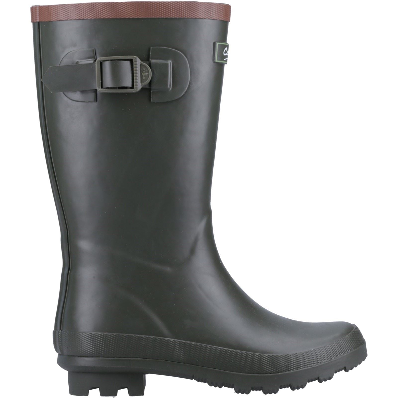 Cotswold Bowldown Rubber Boys's Green Wellington Boots