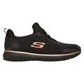 Skechers Workwear Squad SR Textile Women's Black/Rose Gold Safety Sneakers