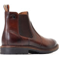 Base London Bloom Leather Men's Burnt Brown Boots