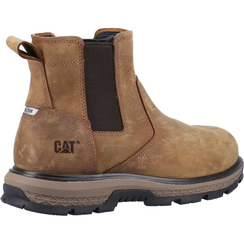 Caterpillar Exposition Chelsea Leather Pyramid Safety Boots