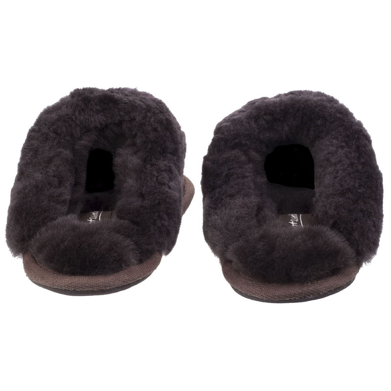 Cotswold Lechlade Leather Women's Chocolate Mules