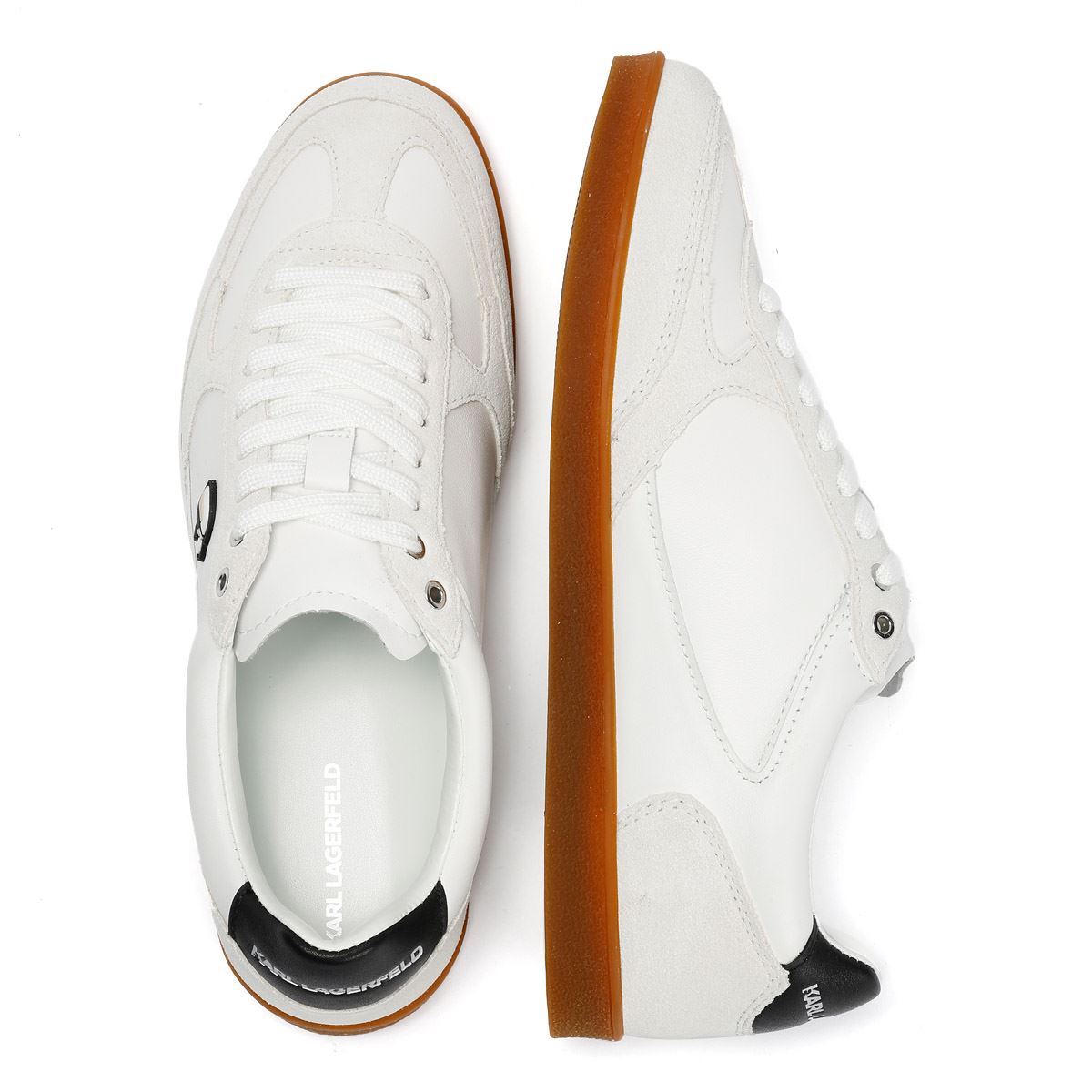 Karl Lagerfeld Kandidate NFT Leather Women's White Sneakers
