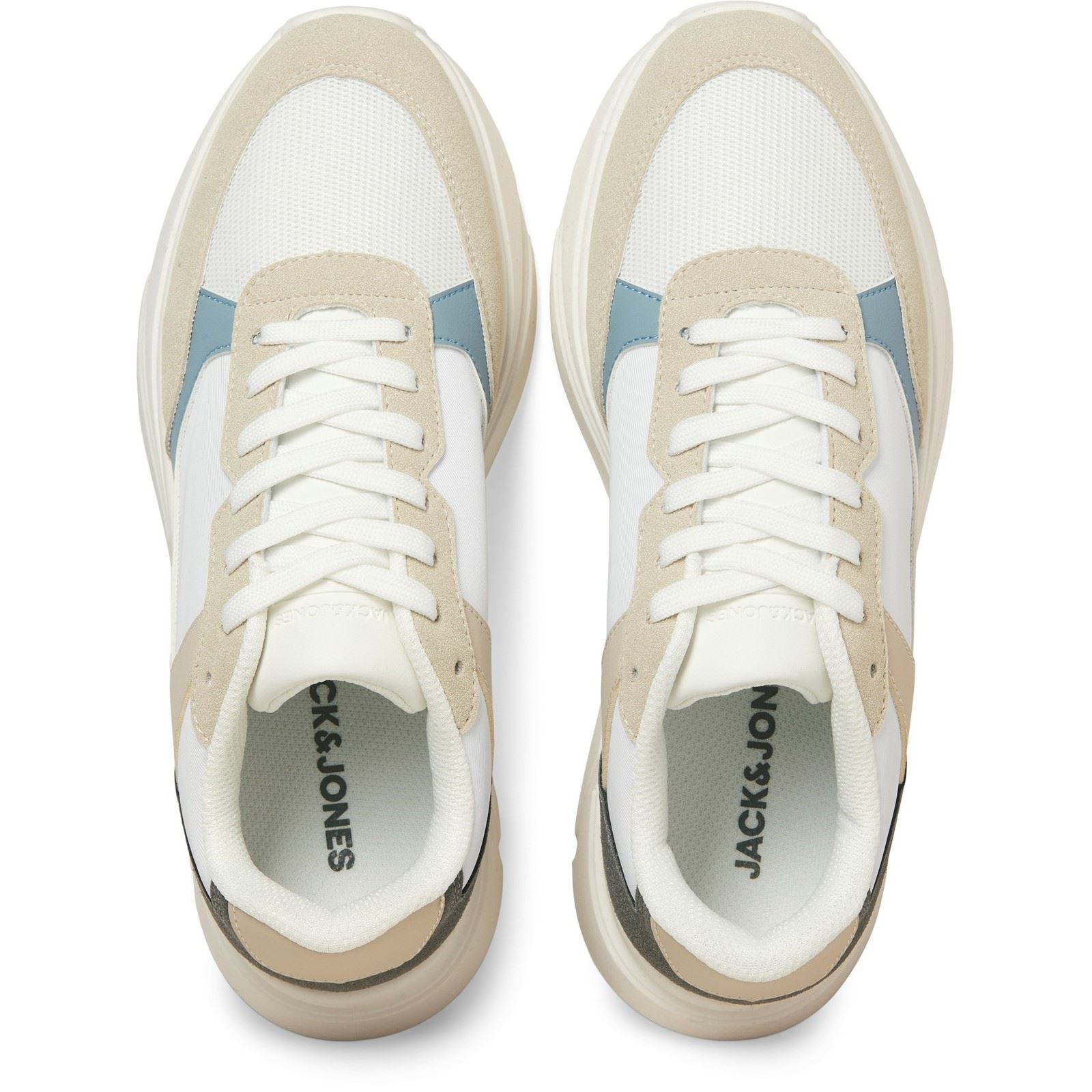 Jack & Jones Aspire Runner Synthetic Men's Moonbeam/Citadel Sneakers