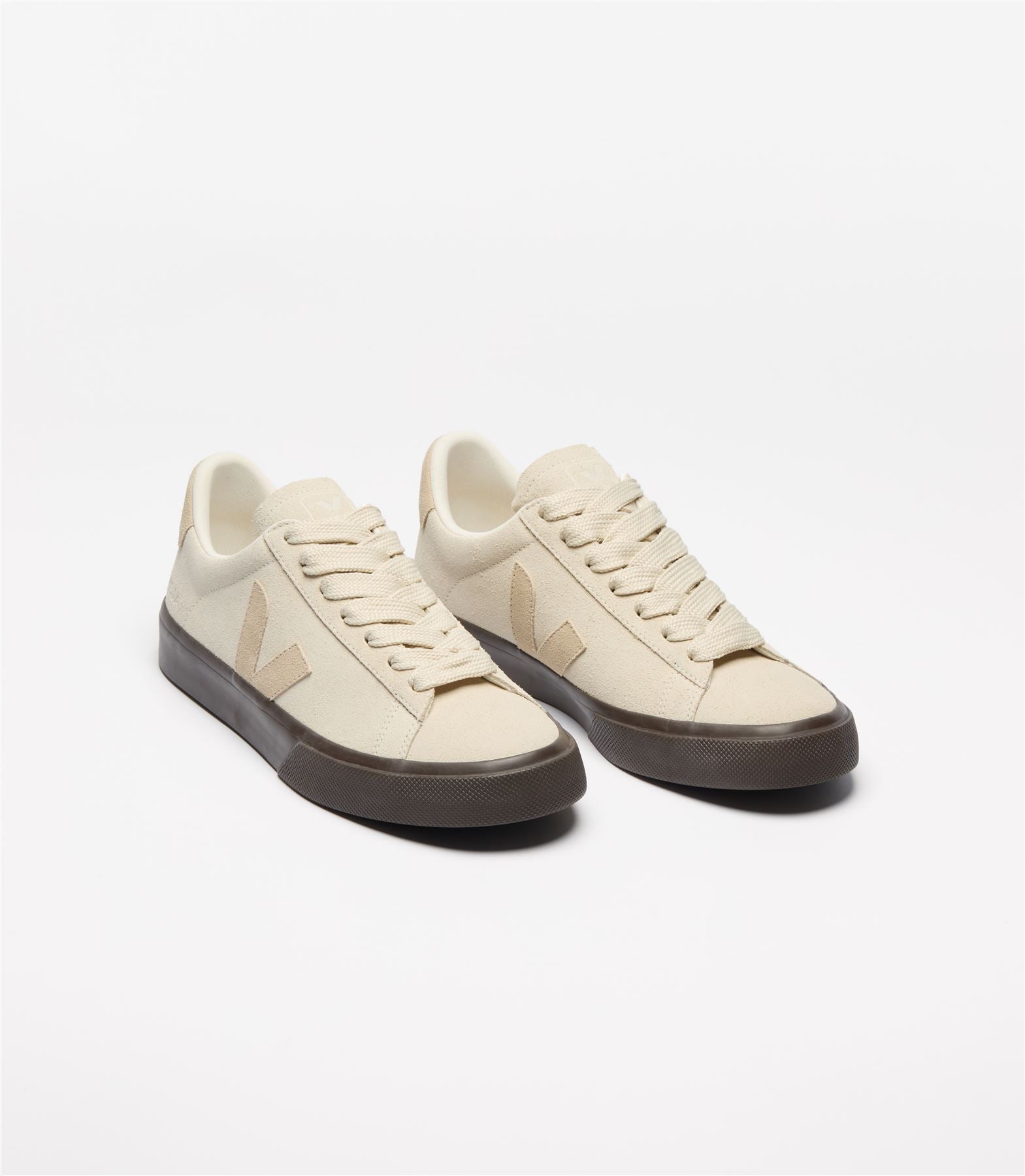 Veja Campo Bold Suede Women's Pierre Almond Eagle Sneakers