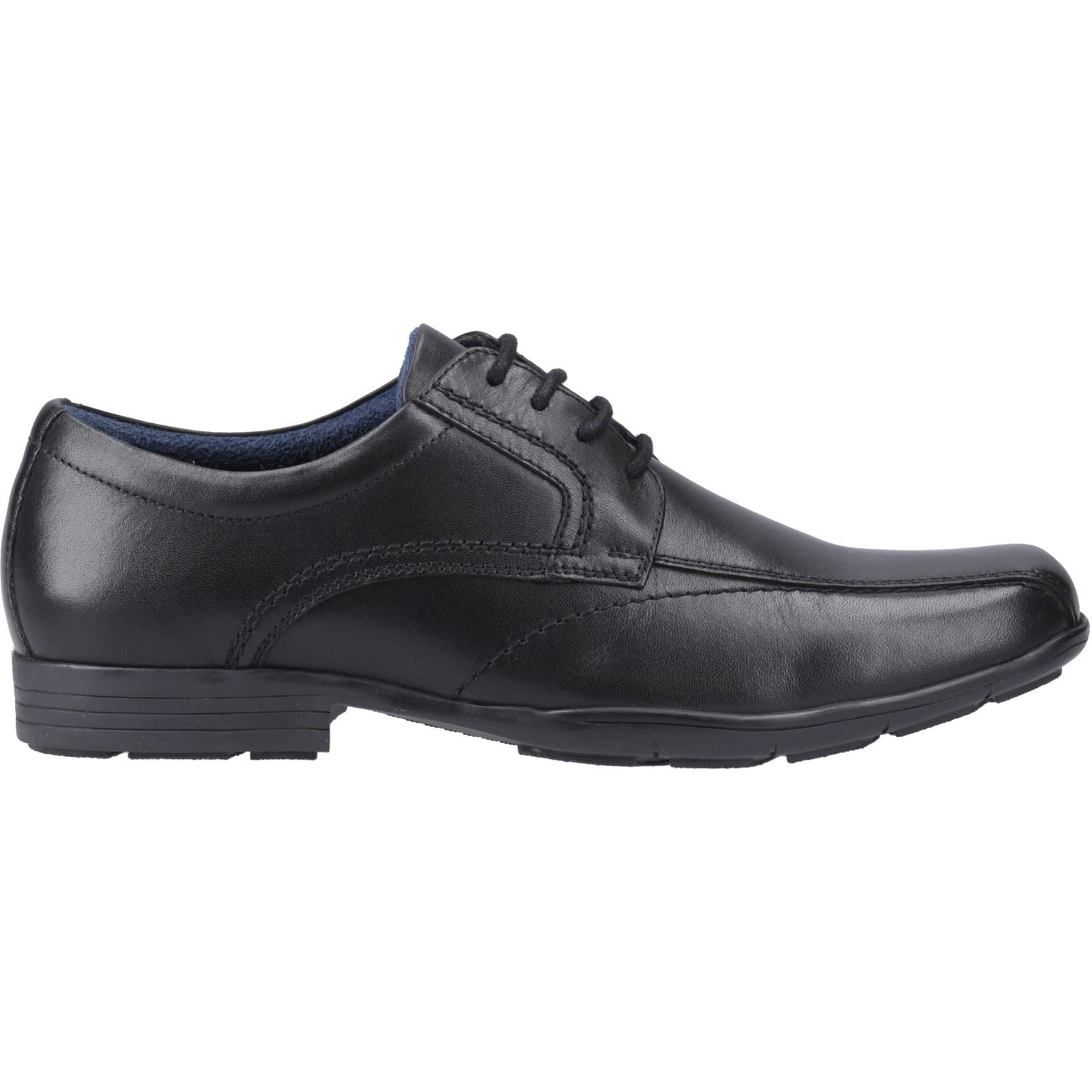 Pod Angus Leather Men's Black Lace-Up Shoes