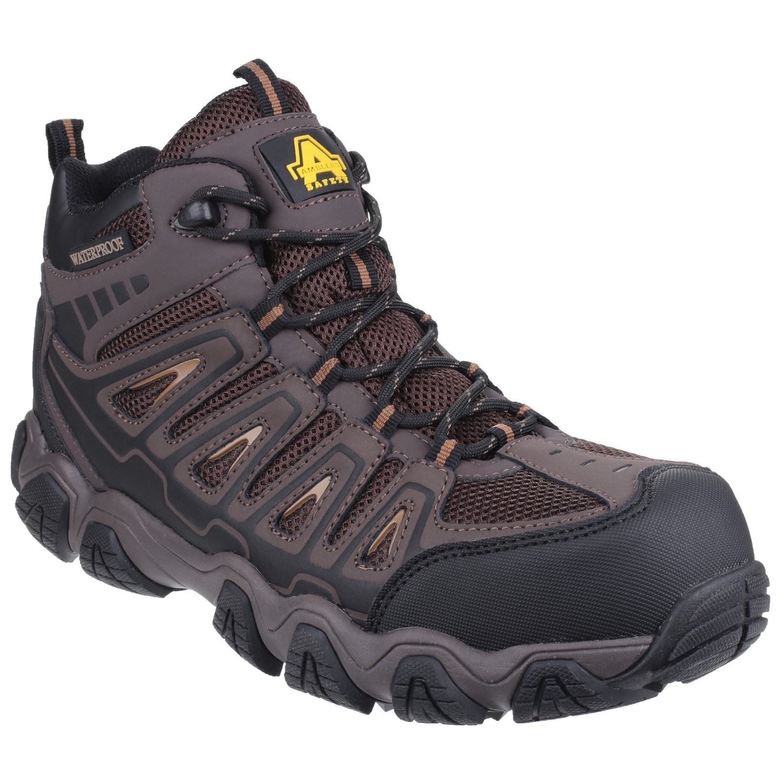 Amblers Safety AS801 Rockingham Leather Brown Safety Boots