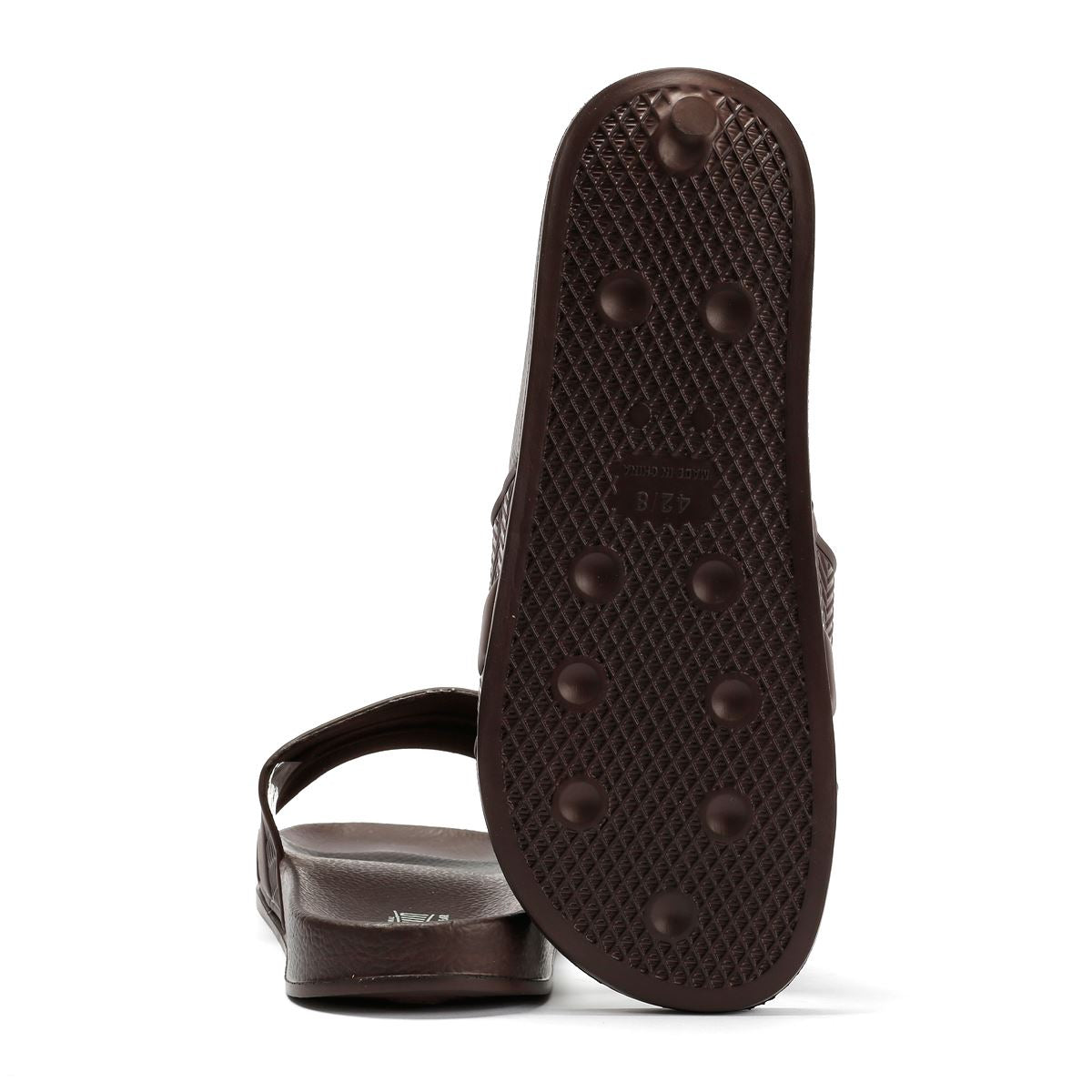 Penguin Paradise Men's Chocolate Slides