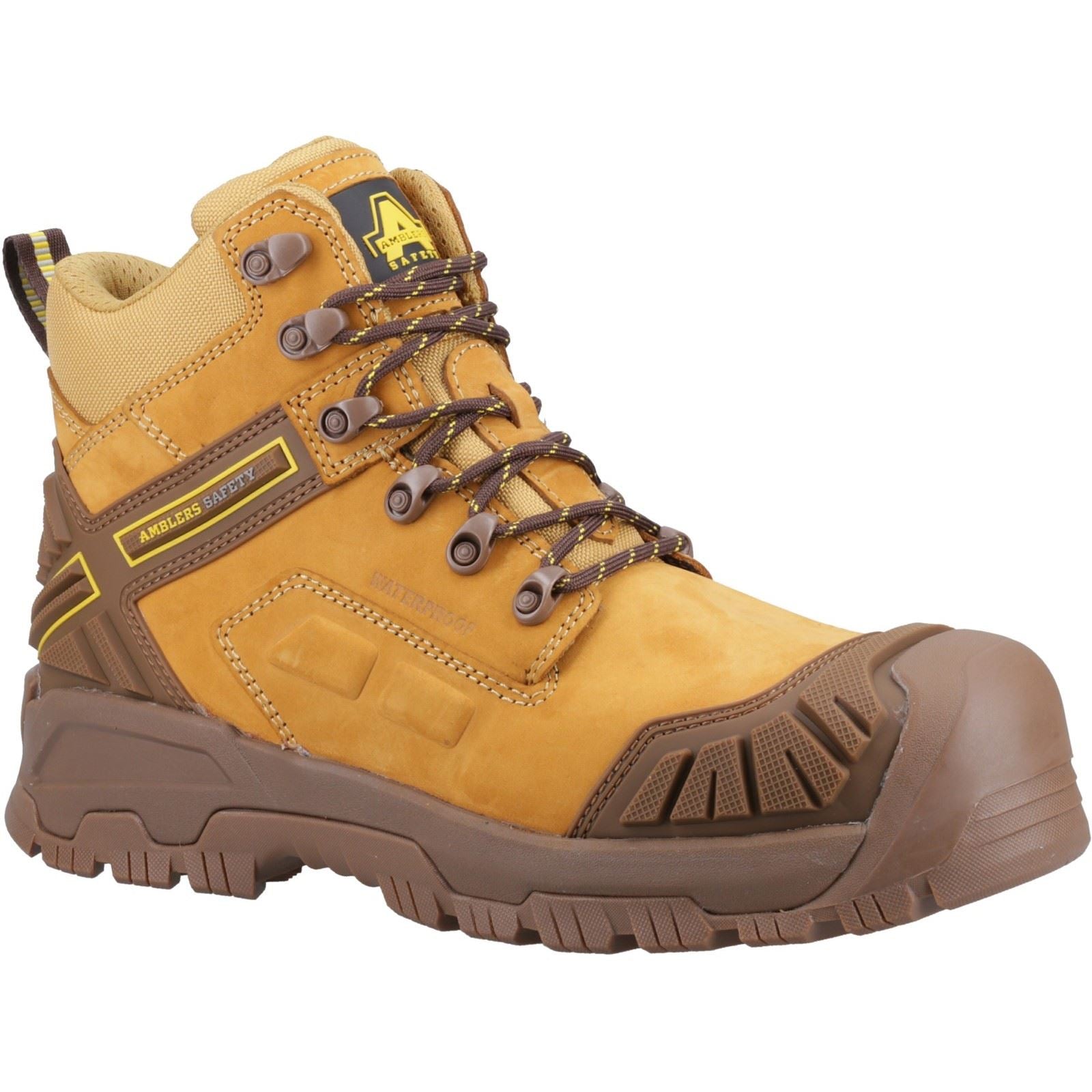 Amblers Safety Ignite Leather Honey Safety Boots