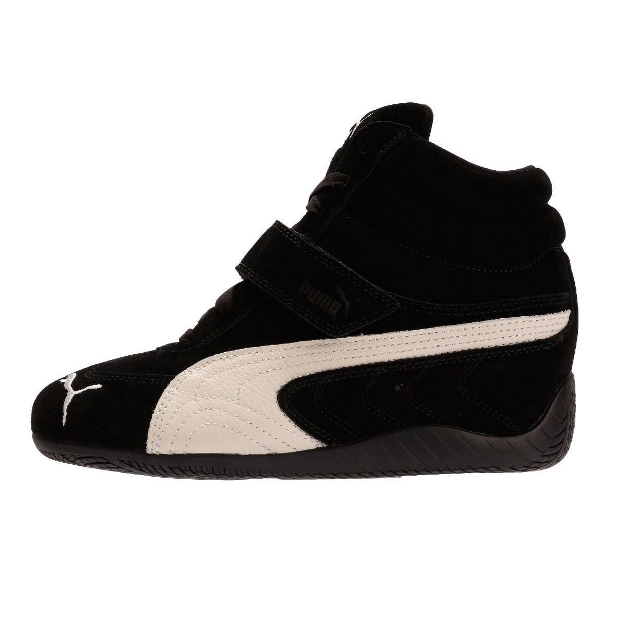 Puma Speedcat Wedge OG Suede Women's Black/White Sneakers