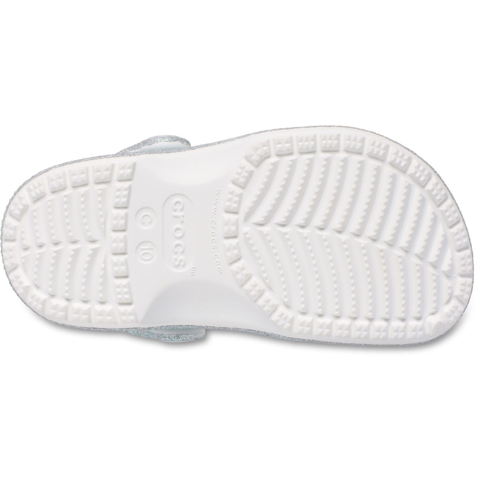 Crocs Classic Glitter Clog Synthetic Loafers