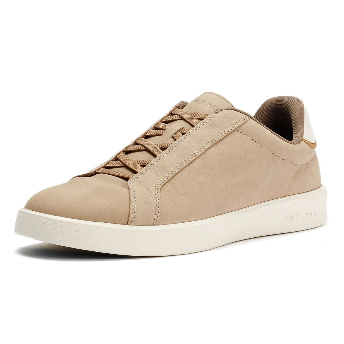 Cole Haan Grand Crosscourt Nubuck Men's Beige/Farro/Ivory Sneakers