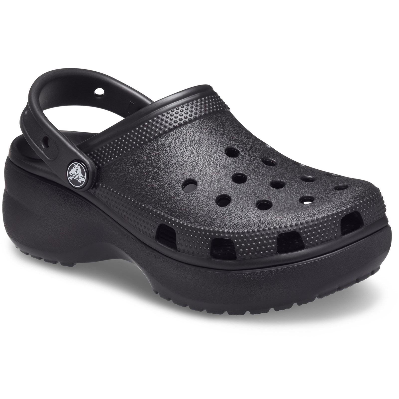 Crocs Classic Platform Thermoplastic Women's Black Clogs