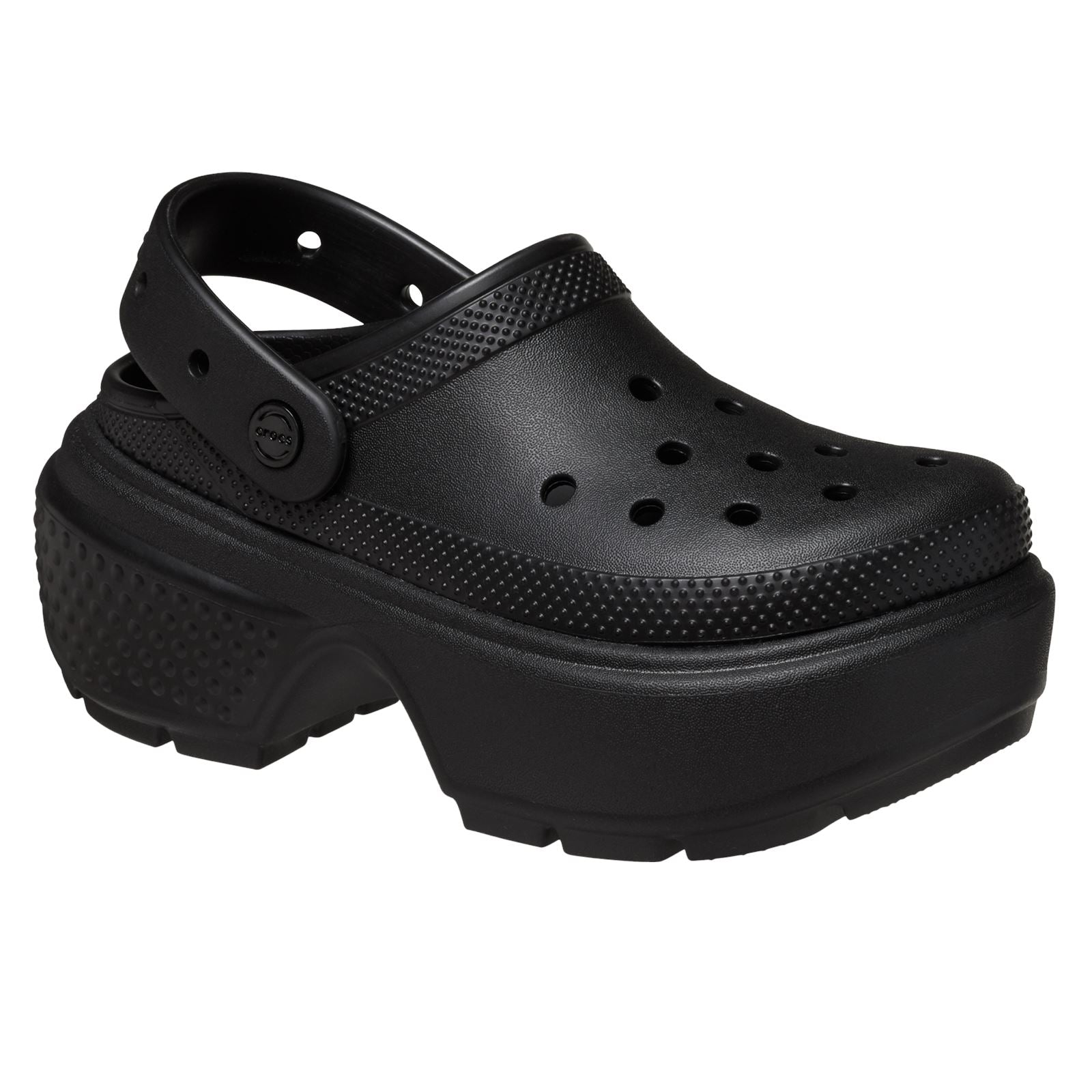 Crocs Stomp Clog Synthetic Black Clogs
