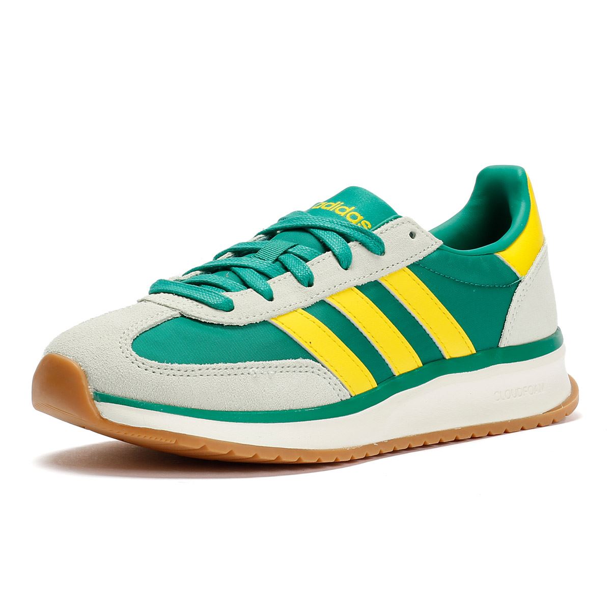 Adidas Run 70s 2.0 Women's Court Green/ Yellow Sneakers