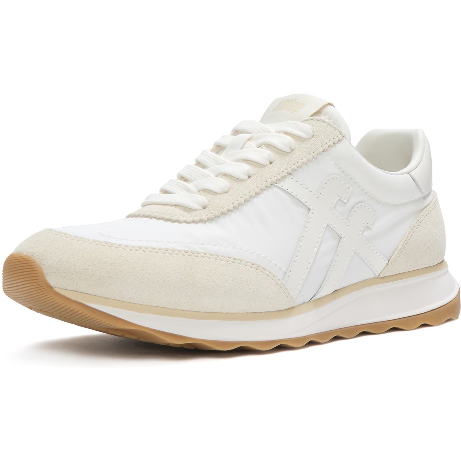 Fitflop Retro-Q FF Nylon Women's Urban White Mix Sneakers