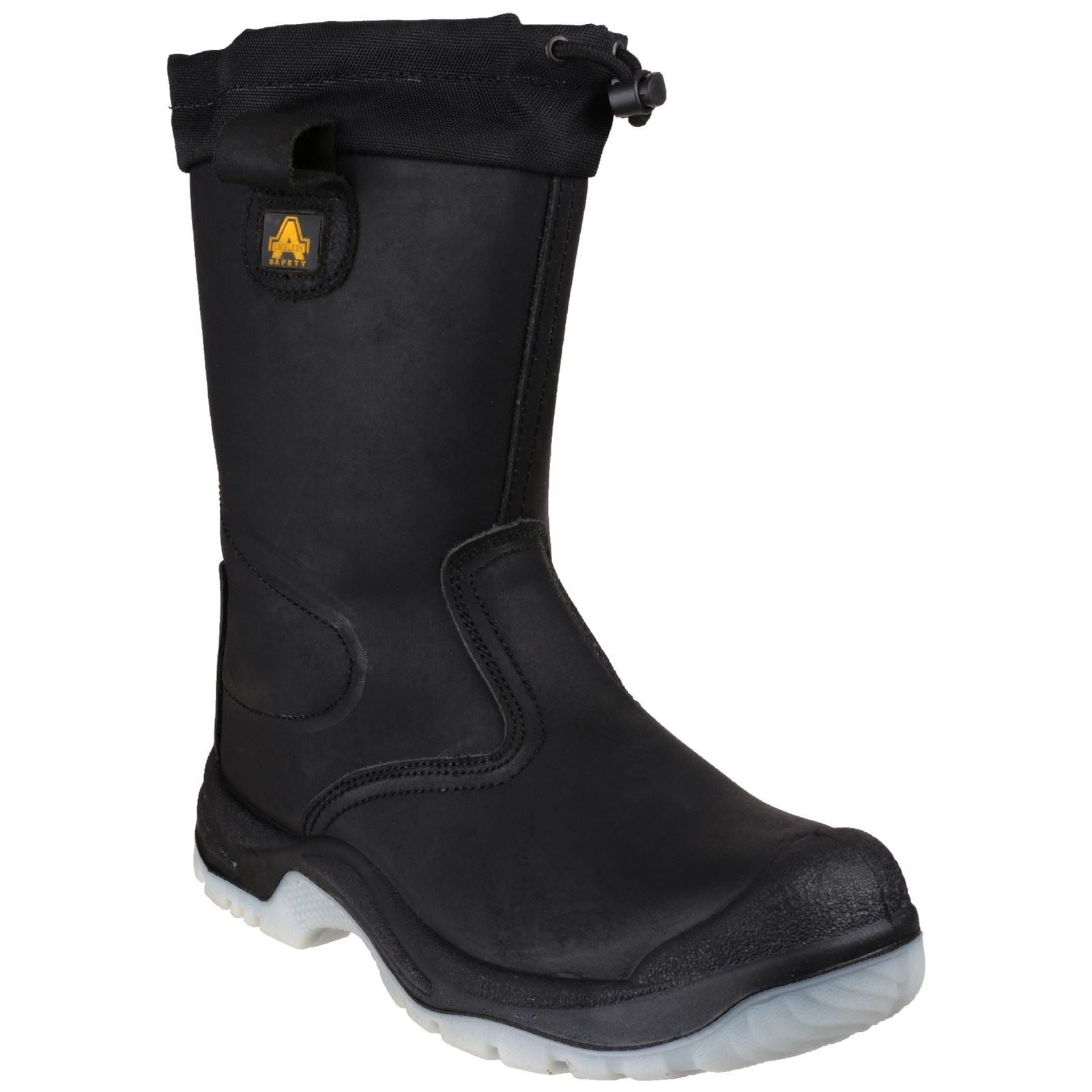 Amblers Safety FS209 Leather Black Safety Boots