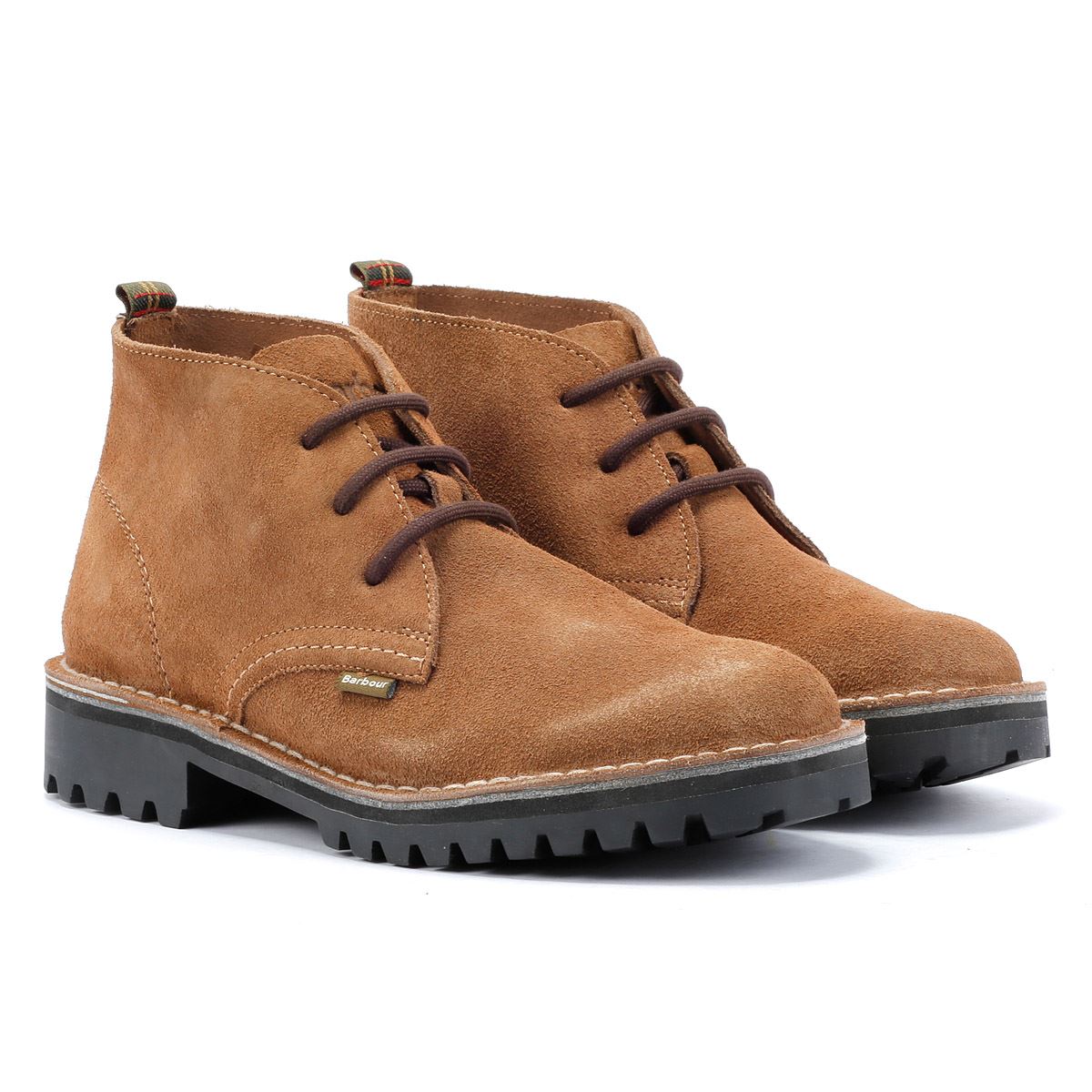 Barbour Hobart Suede Men's Tan Boots